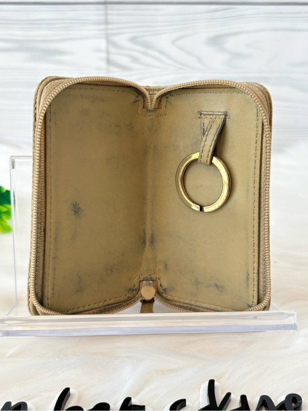 Gucci Beige GG Canvas Zip Key holder/Card holder‎ - Picture 8 of 11